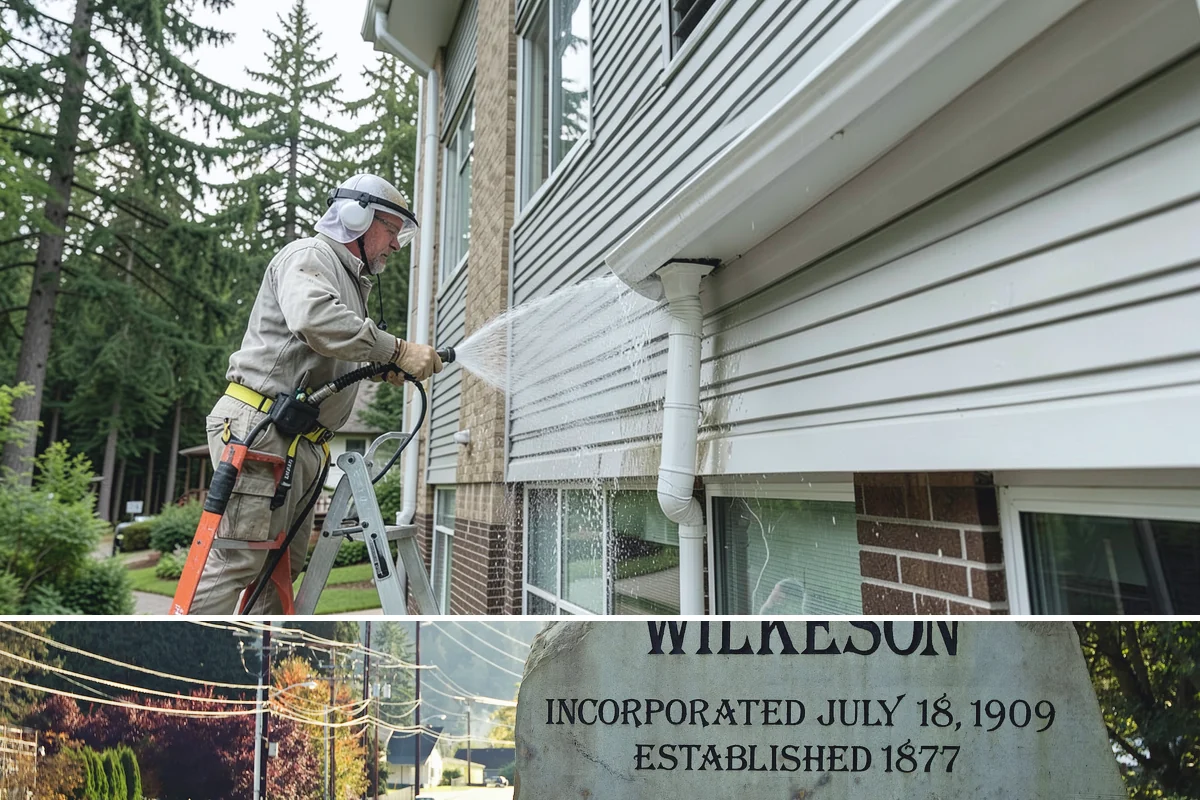 Patio Moss Removal in Wilkeson, Pierce County, WA - Treat patio moss in late spring, then again in fall to stay ahead of the wet season.