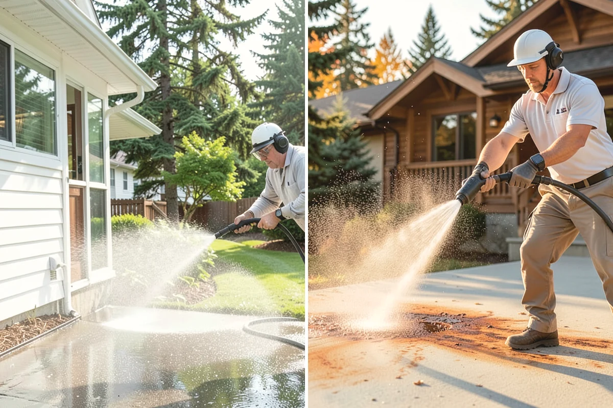 Patio Moss Removal in Yarrow Point, King County, WA - Apply a moss-killing solution across the patio