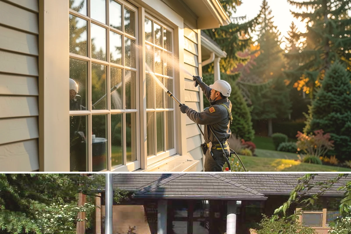 Patio Moss Removal in Yarrow Point, King County, WA - Treat patio moss in late spring, then again in fall to stay ahead of the wet season.