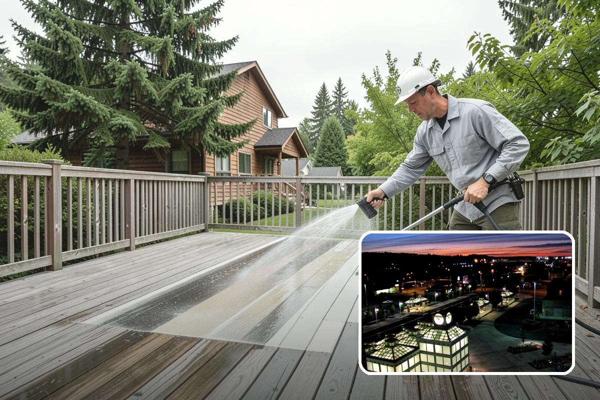 Patio Sealing Preparation in Auburn, King County, WA - Ensures the sealer bonds to a clean surface