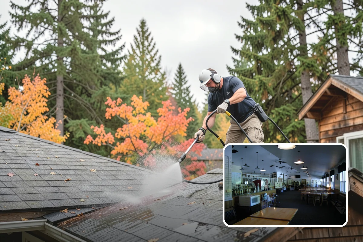 Patio Sealing Preparation in Black Diamond, King County, WA - Ensures the sealer bonds to a clean surface