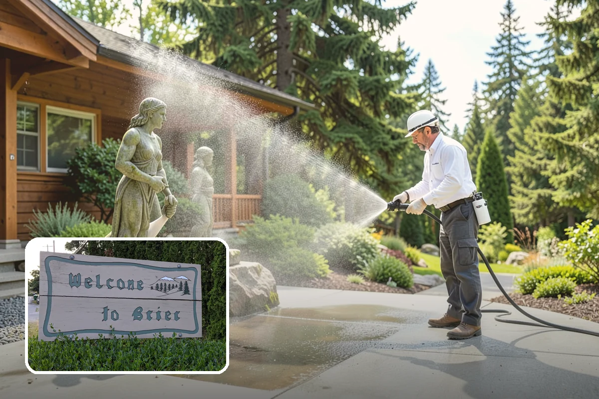 Patio Sealing Preparation in Brier, Snohomish County, WA - Ensures the sealer bonds to a clean surface