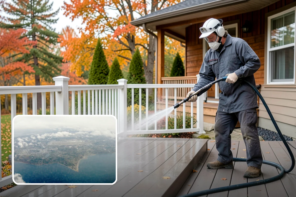 Patio Sealing Preparation in Burien, King County, WA - Ensures the sealer bonds to a clean surface