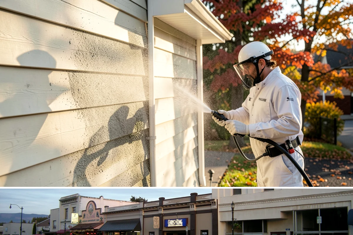 Patio Sealing Preparation in Burlington, Skagit County, WA - Schedule sealing prep in a stable dry stretch so the surface fully dries before coating.