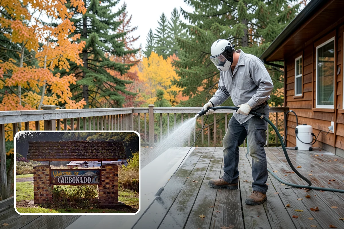 Patio Sealing Preparation in Carbonado, Pierce County, WA - Ensures the sealer bonds to a clean surface