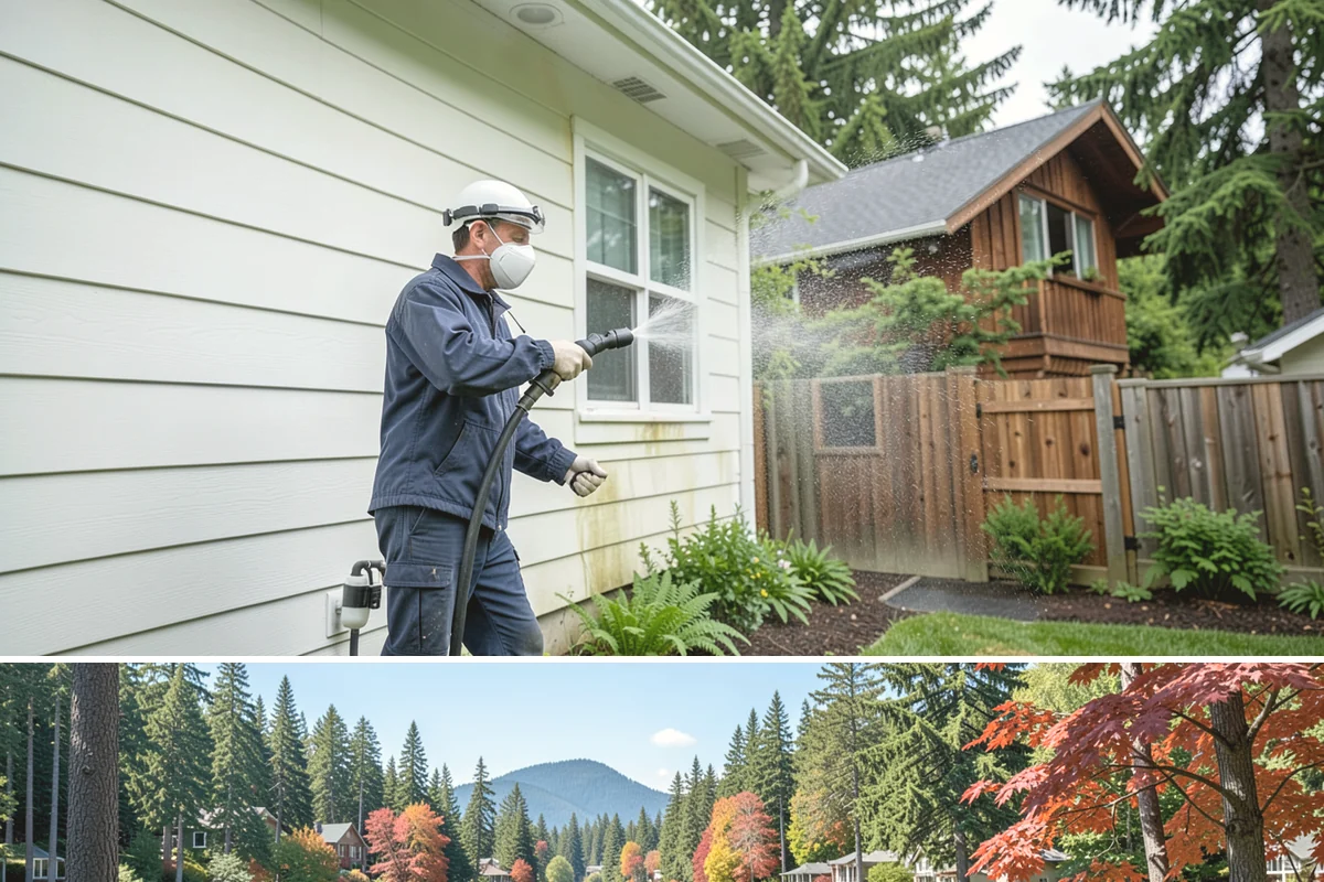 Patio Sealing Preparation in Covington, King County, WA - Schedule sealing prep in a stable dry stretch so the surface fully dries before coating.