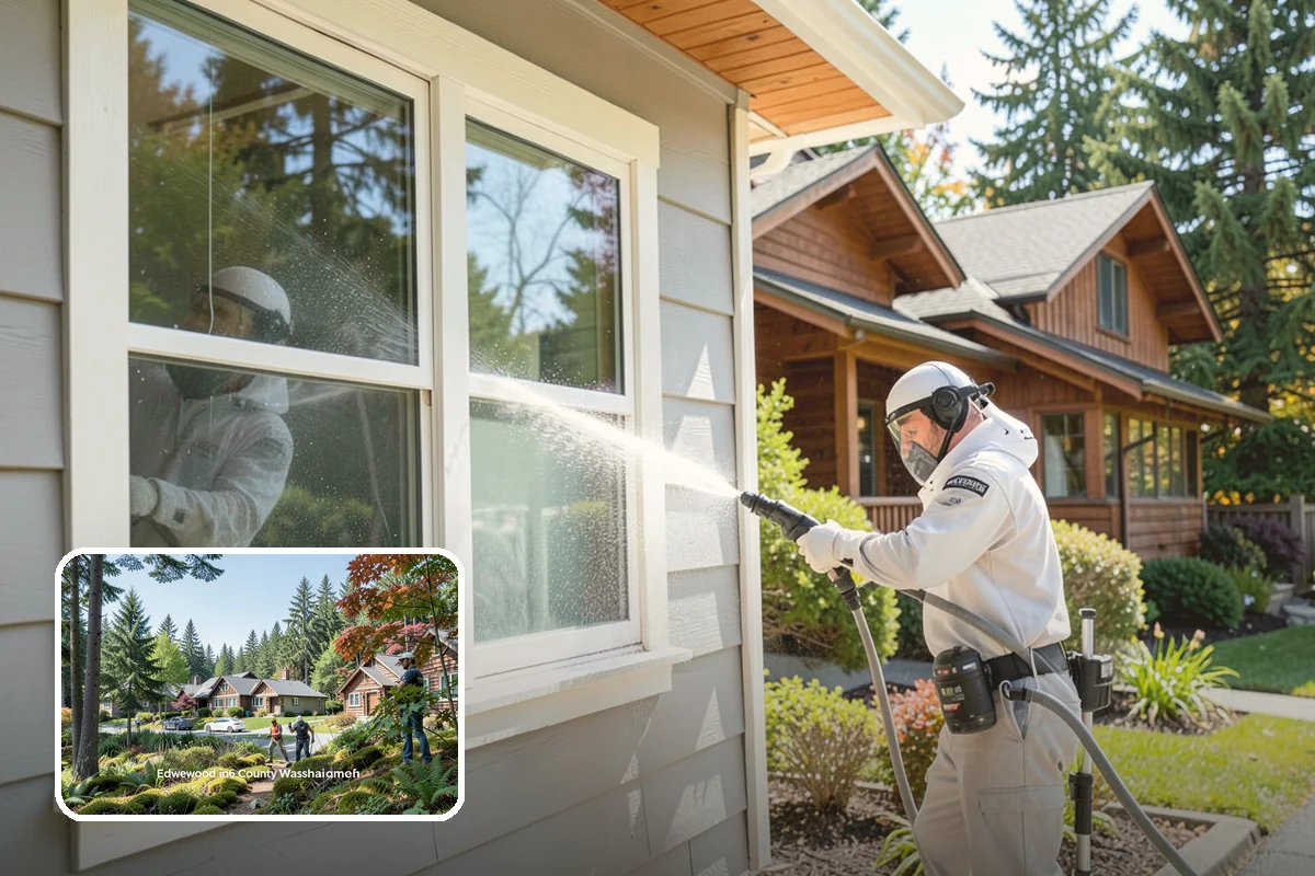 Patio Sealing Preparation in Edgewood, Pierce County, WA - Ensures the sealer bonds to a clean surface