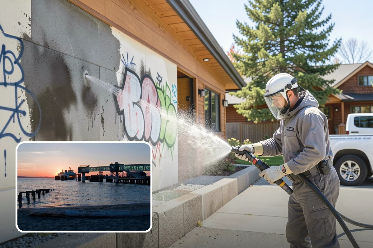 Patio Sealing Preparation in Edmonds, Snohomish County, WA - Ensures the sealer bonds to a clean surface