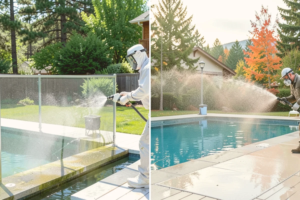 Patio Sealing Preparation in Fife, Pierce County, WA - Deep-clean the patio and remove all biological growth