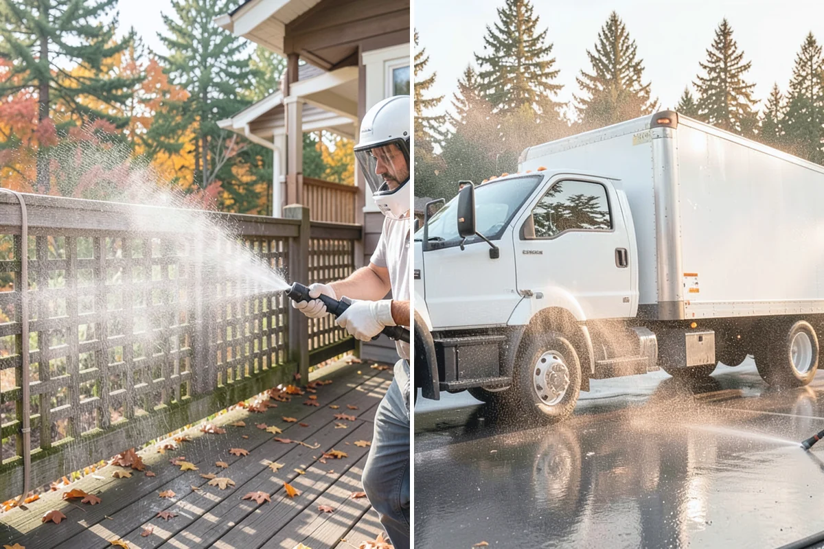 Patio Sealing Preparation in Gold Bar, Snohomish County, WA - Deep-clean the patio and remove all biological growth