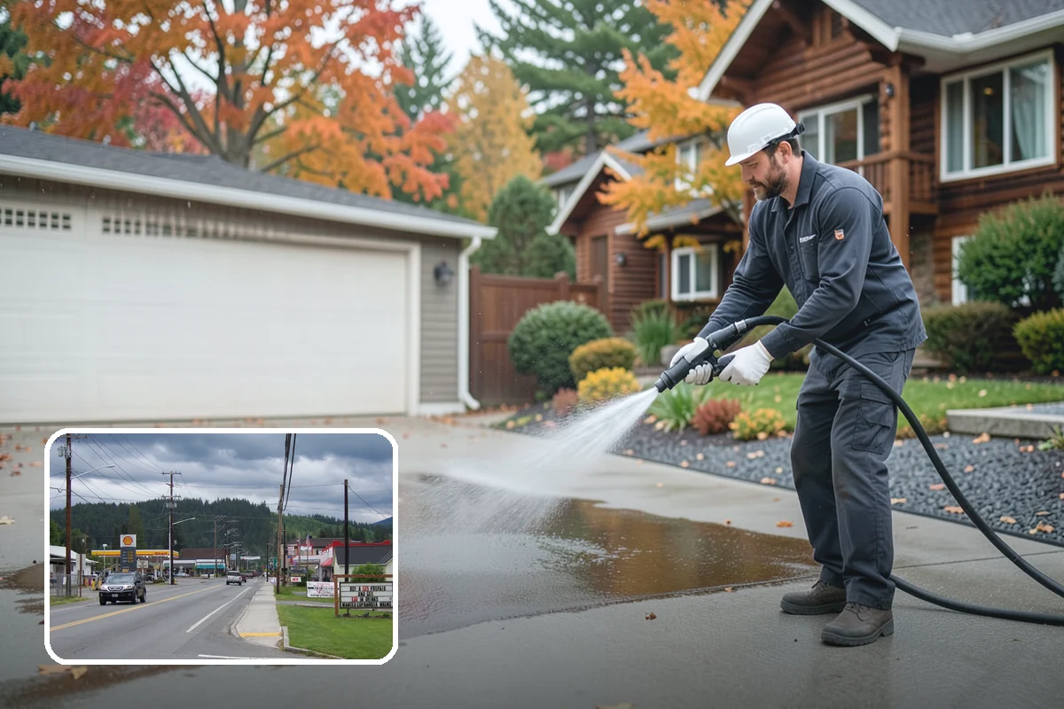 Patio Sealing Preparation in Granite Falls, Snohomish County, WA - Ensures the sealer bonds to a clean surface