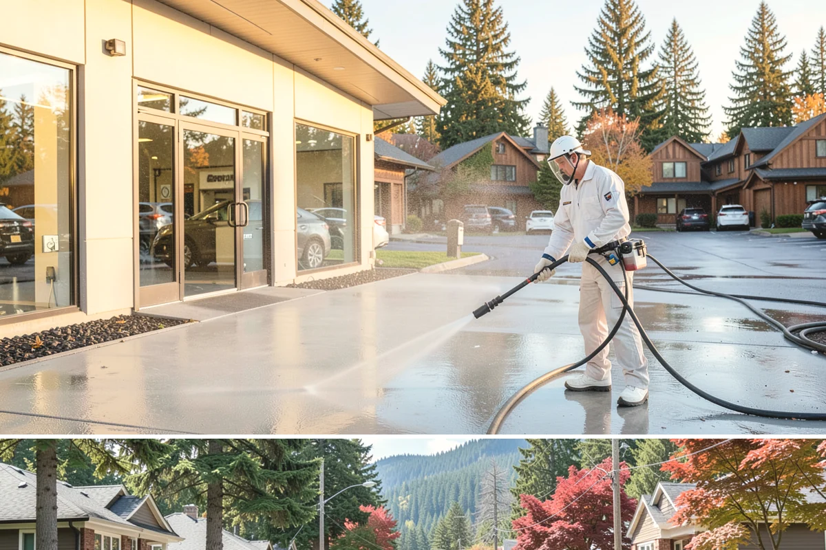 Patio Sealing Preparation in Hunts Point, King County, WA - Schedule sealing prep in a stable dry stretch so the surface fully dries before coating.