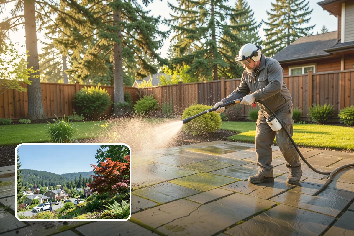 Patio Sealing Preparation in Index, Snohomish County, WA - Ensures the sealer bonds to a clean surface