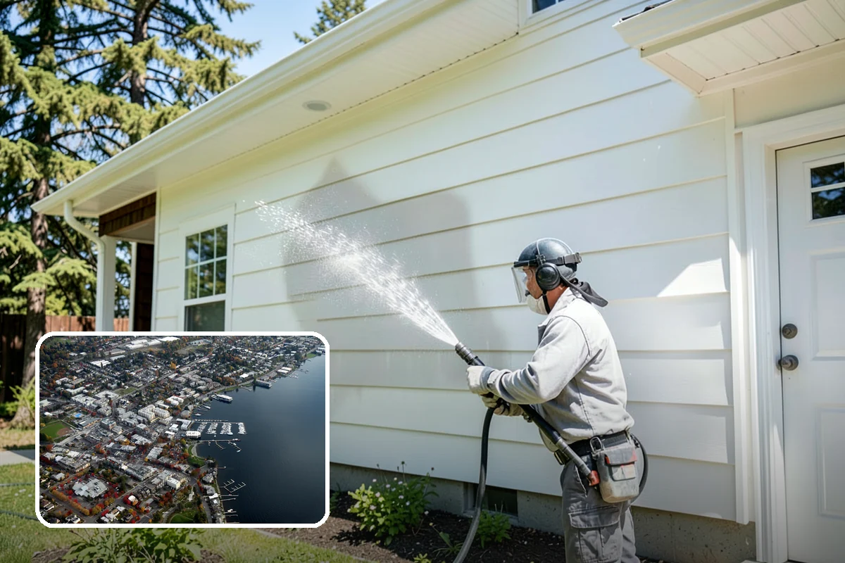 Patio Sealing Preparation in Kirkland, King County, WA - Ensures the sealer bonds to a clean surface