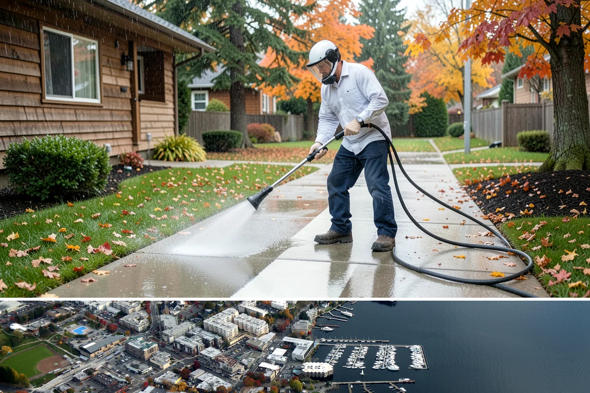 Patio Sealing Preparation in Kirkland, King County, WA - Schedule sealing prep in a stable dry stretch so the surface fully dries before coating.