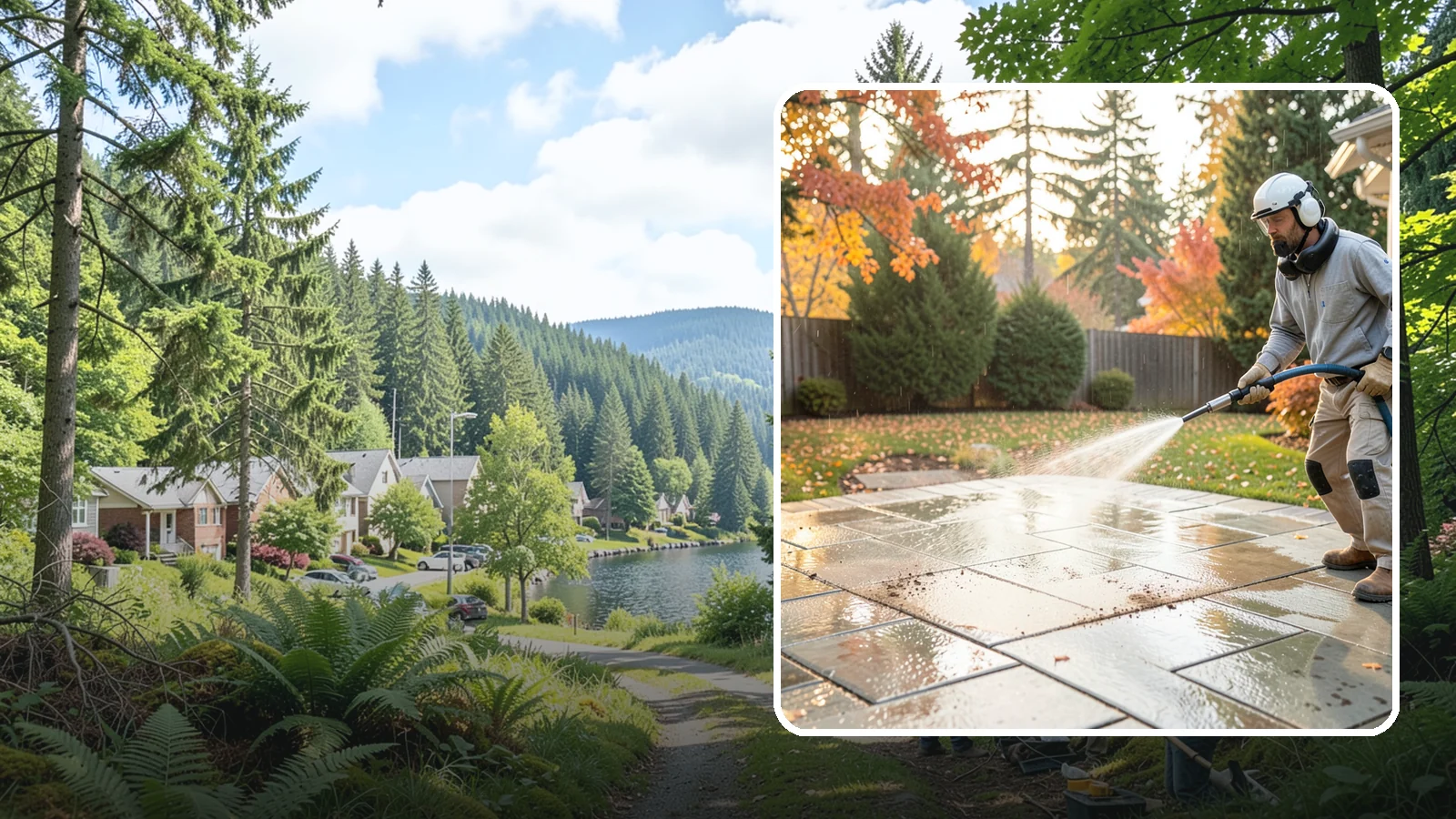 Patio Sealing Preparation in Lake Forest Park, King County, WA - Prep and deep-clean a patio so a new sealer bonds properly and lasts through Northwest weather.
