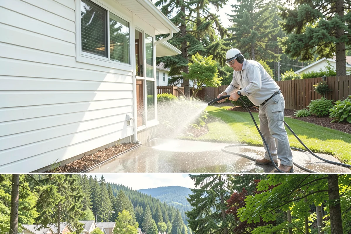 Patio Sealing Preparation in Lake Forest Park, King County, WA - Schedule sealing prep in a stable dry stretch so the surface fully dries before coating.