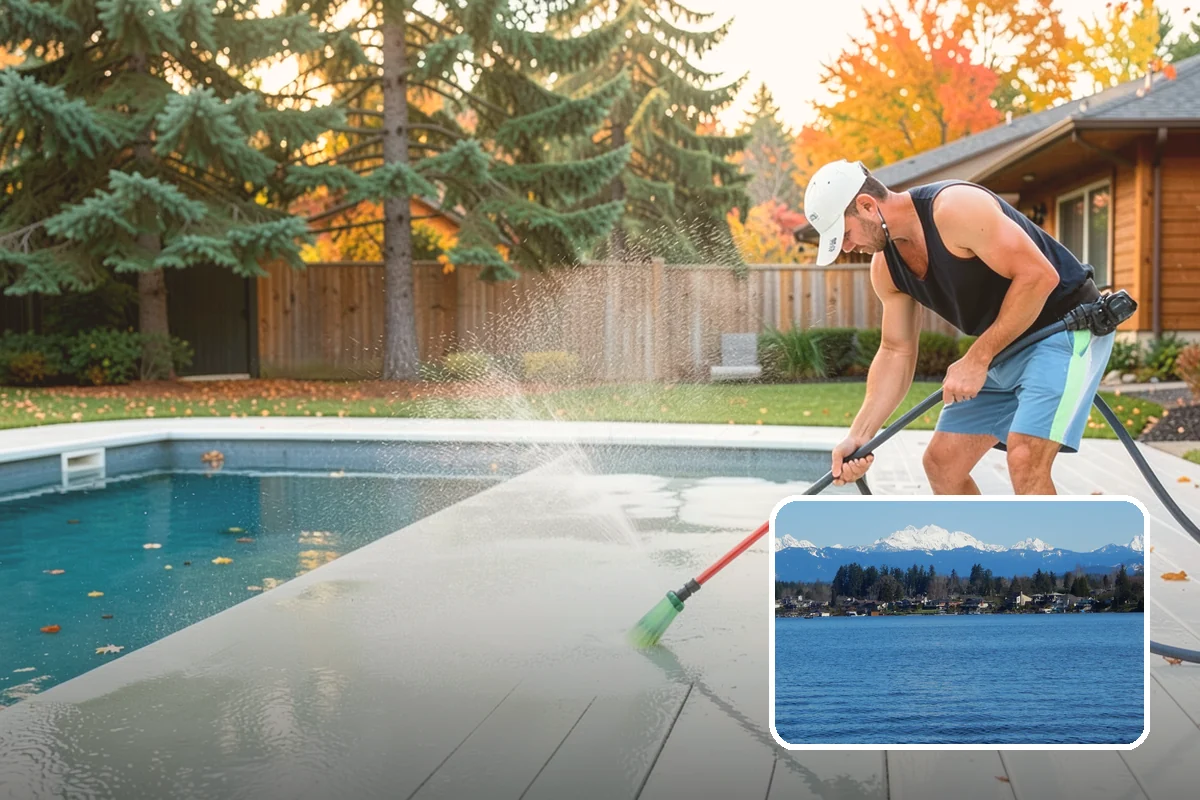 Patio Sealing Preparation in Lake Stevens, Snohomish County, WA - Ensures the sealer bonds to a clean surface