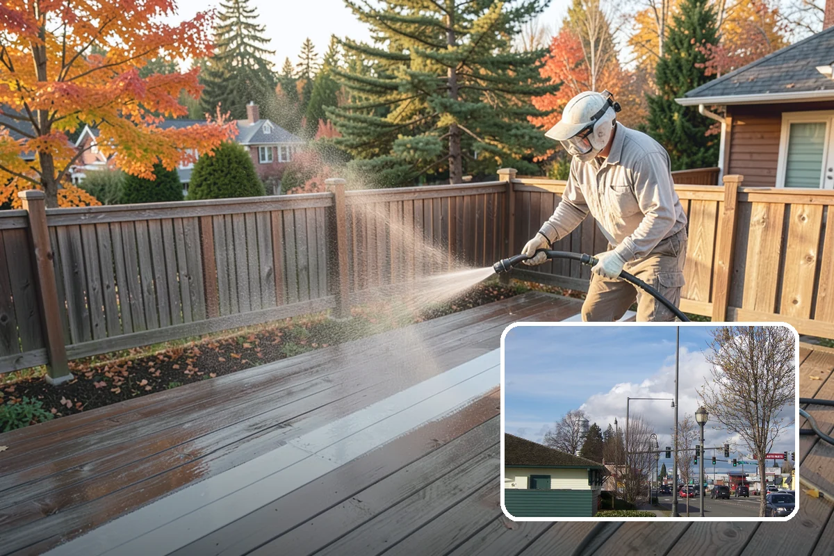Patio Sealing Preparation in Marysville, Snohomish County, WA - Ensures the sealer bonds to a clean surface