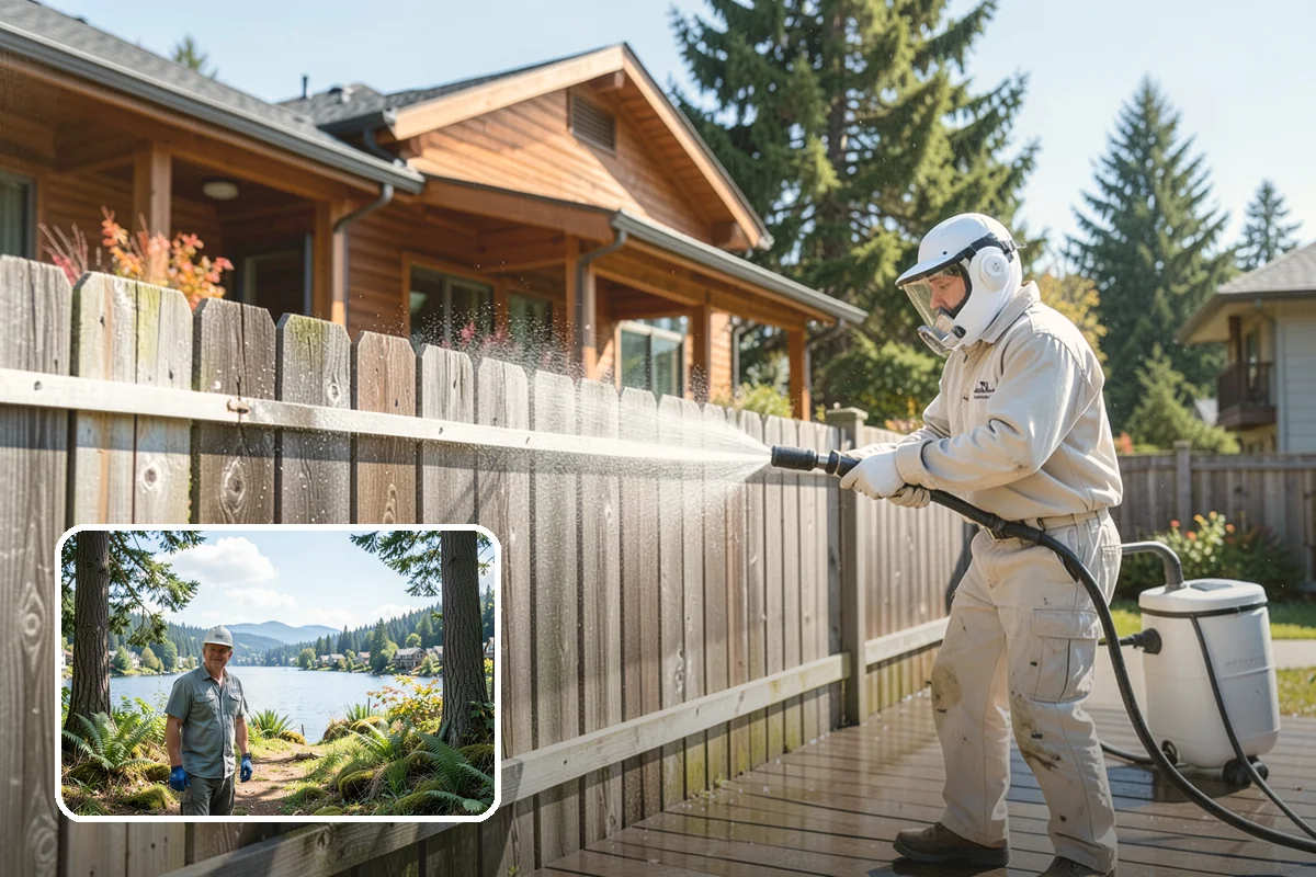 Patio Sealing Preparation in Milton, King County, WA - Ensures the sealer bonds to a clean surface