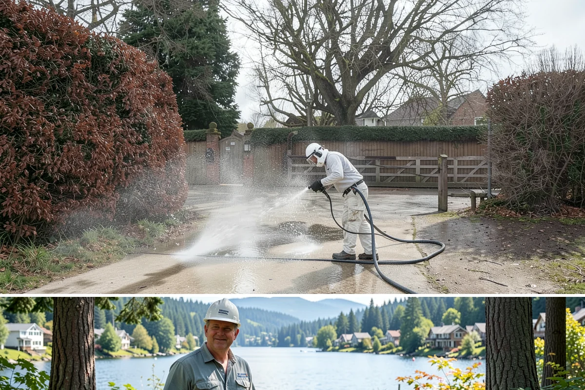 Patio Sealing Preparation in Milton, King County, WA - Schedule sealing prep in a stable dry stretch so the surface fully dries before coating.