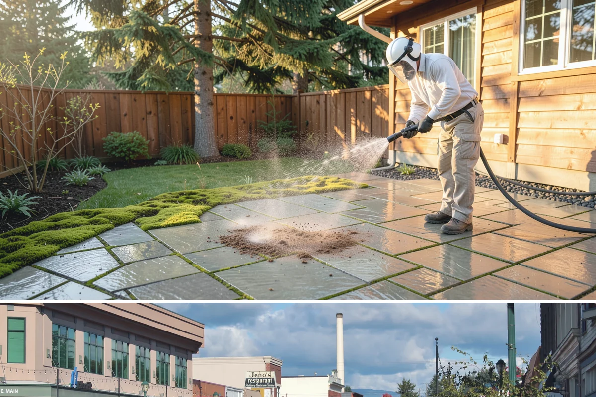 Patio Sealing Preparation in Monroe, Snohomish County, WA - Schedule sealing prep in a stable dry stretch so the surface fully dries before coating.