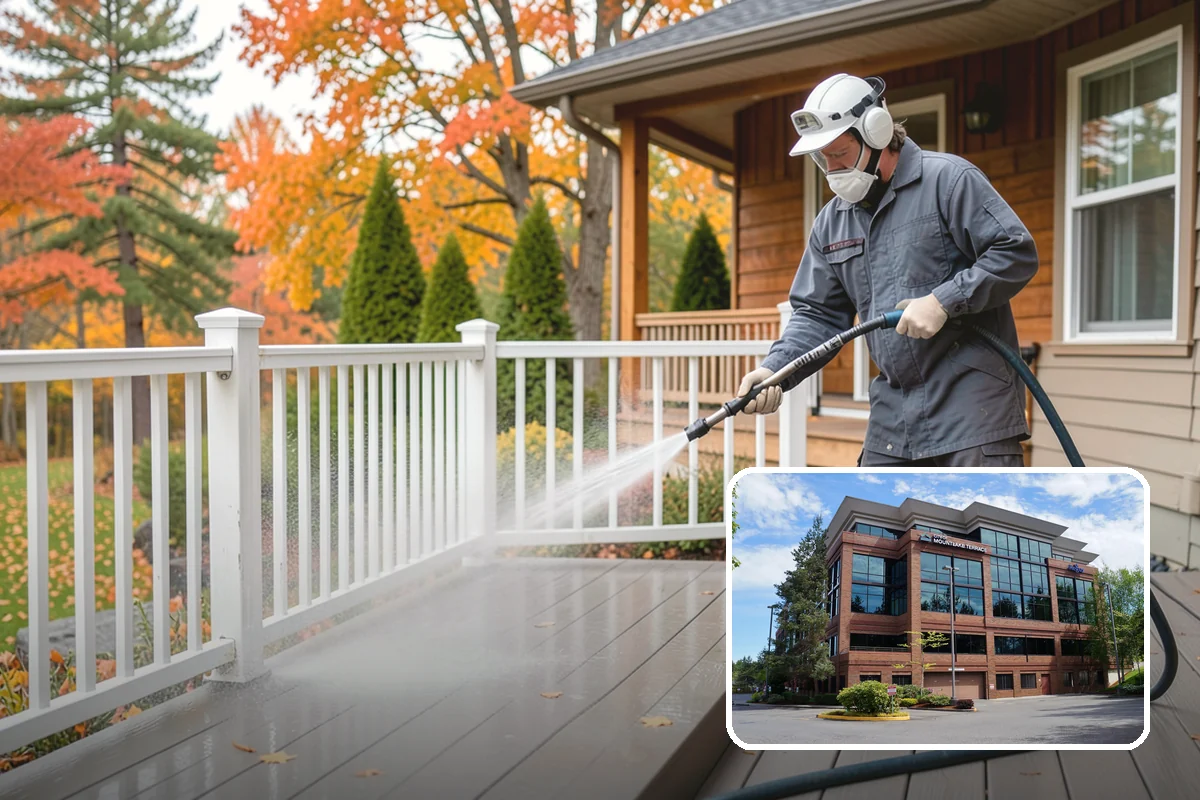 Patio Sealing Preparation in Mountlake Terrace, Snohomish County, WA - Ensures the sealer bonds to a clean surface