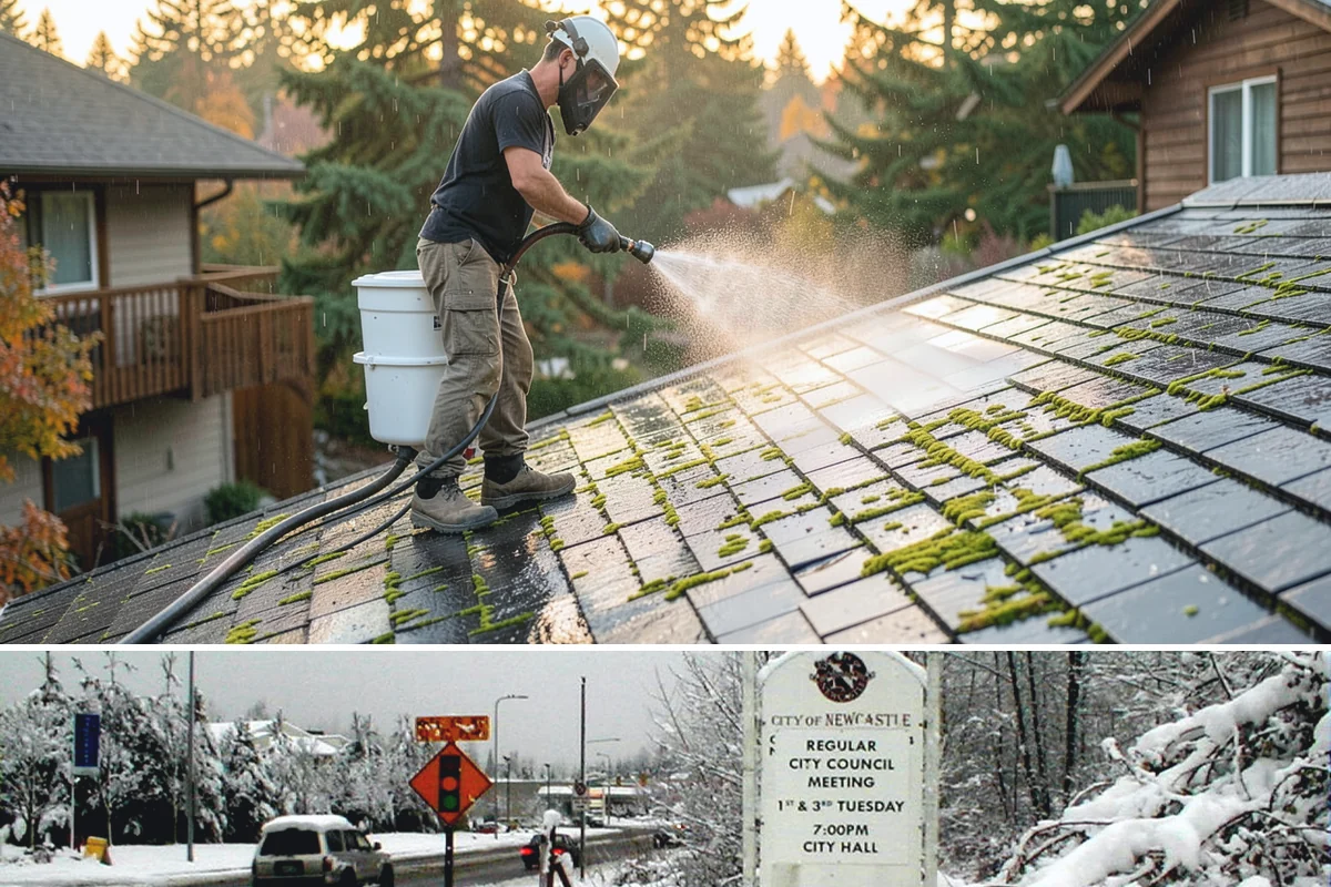 Patio Sealing Preparation in Newcastle, King County, WA - Schedule sealing prep in a stable dry stretch so the surface fully dries before coating.