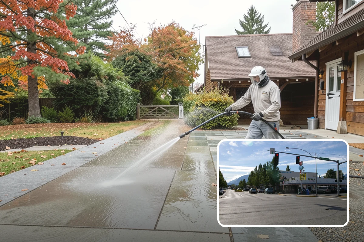 Patio Sealing Preparation in North Bend, King County, WA - Ensures the sealer bonds to a clean surface