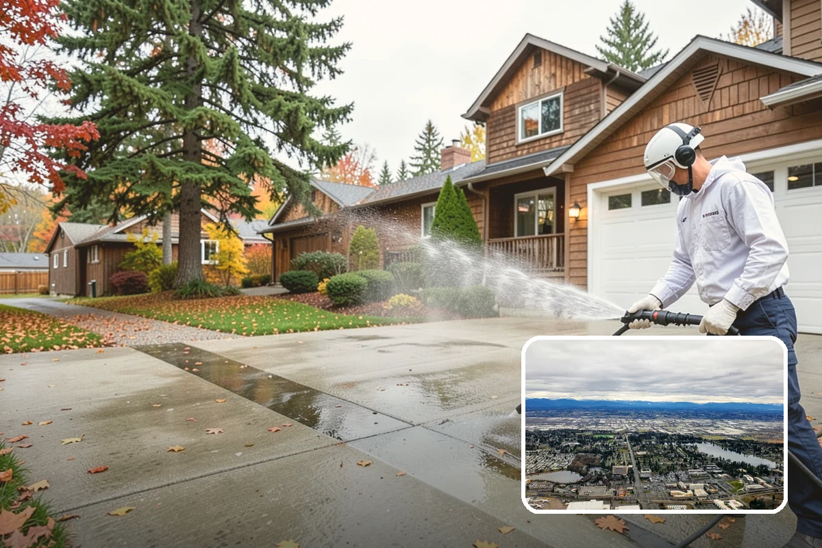 Patio Sealing Preparation in SeaTac, King County, WA - Ensures the sealer bonds to a clean surface