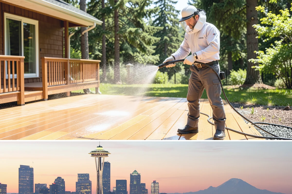 Patio Sealing Preparation in Seattle, King County, WA - Schedule sealing prep in a stable dry stretch so the surface fully dries before coating.