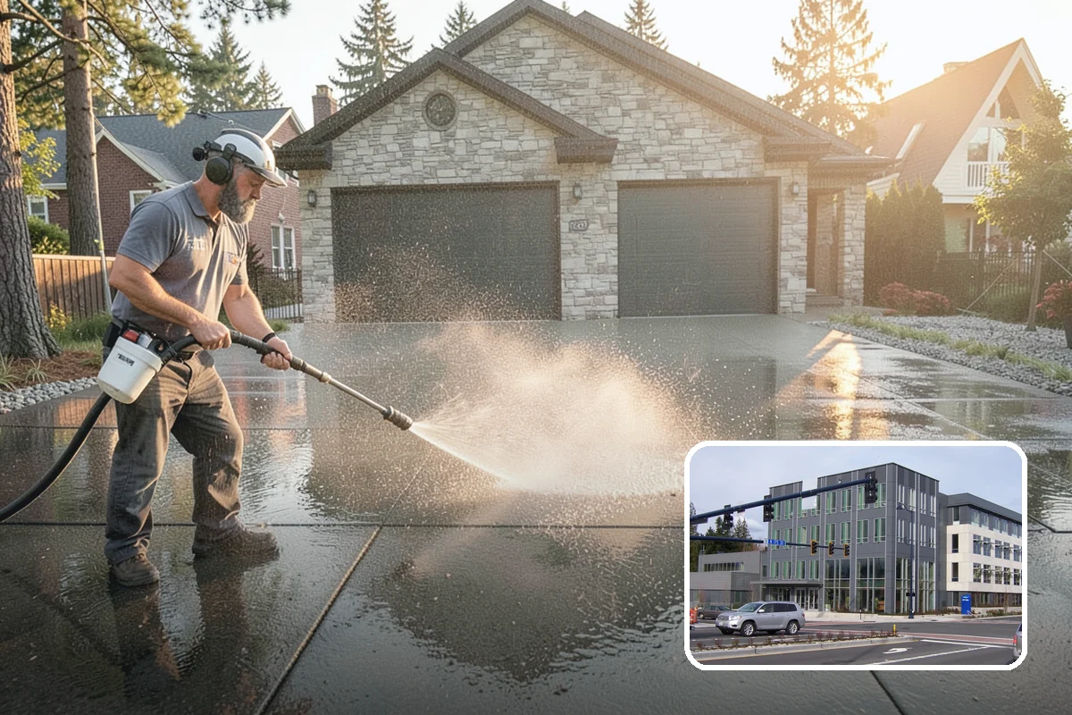 Patio Sealing Preparation in Shoreline, King County, WA - Ensures the sealer bonds to a clean surface