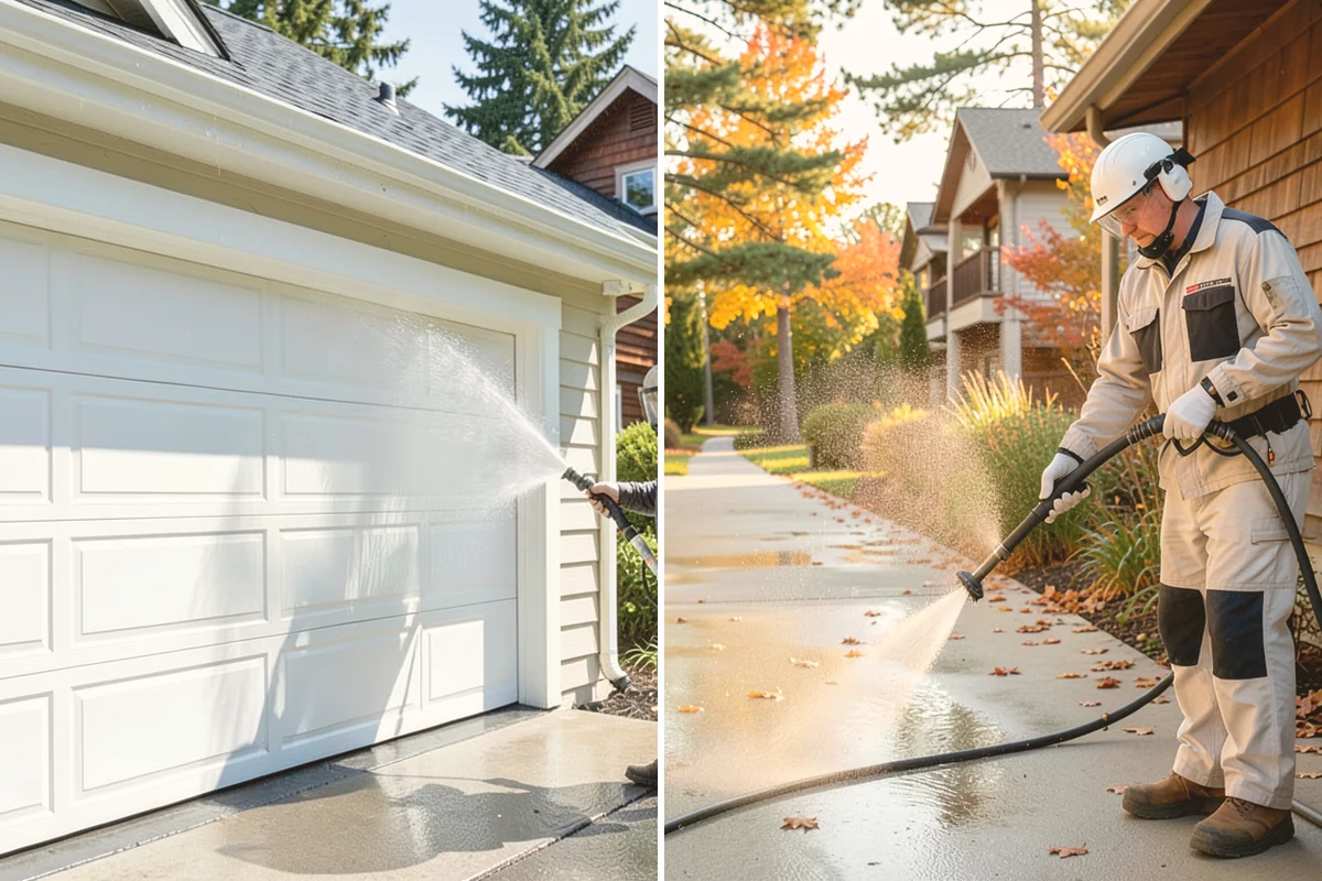 Patio Sealing Preparation in Stanwood, Snohomish County, WA - Deep-clean the patio and remove all biological growth