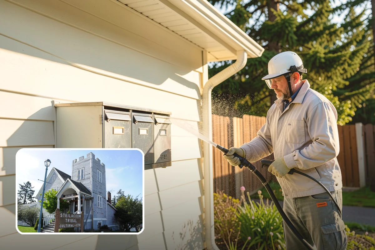 Patio Sealing Preparation in Steilacoom, Pierce County, WA - Ensures the sealer bonds to a clean surface