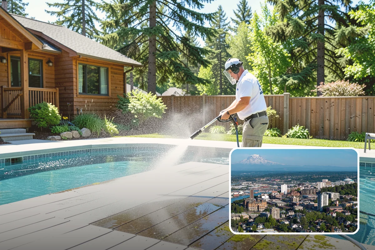 Patio Sealing Preparation in Tacoma, Pierce County, WA - Ensures the sealer bonds to a clean surface