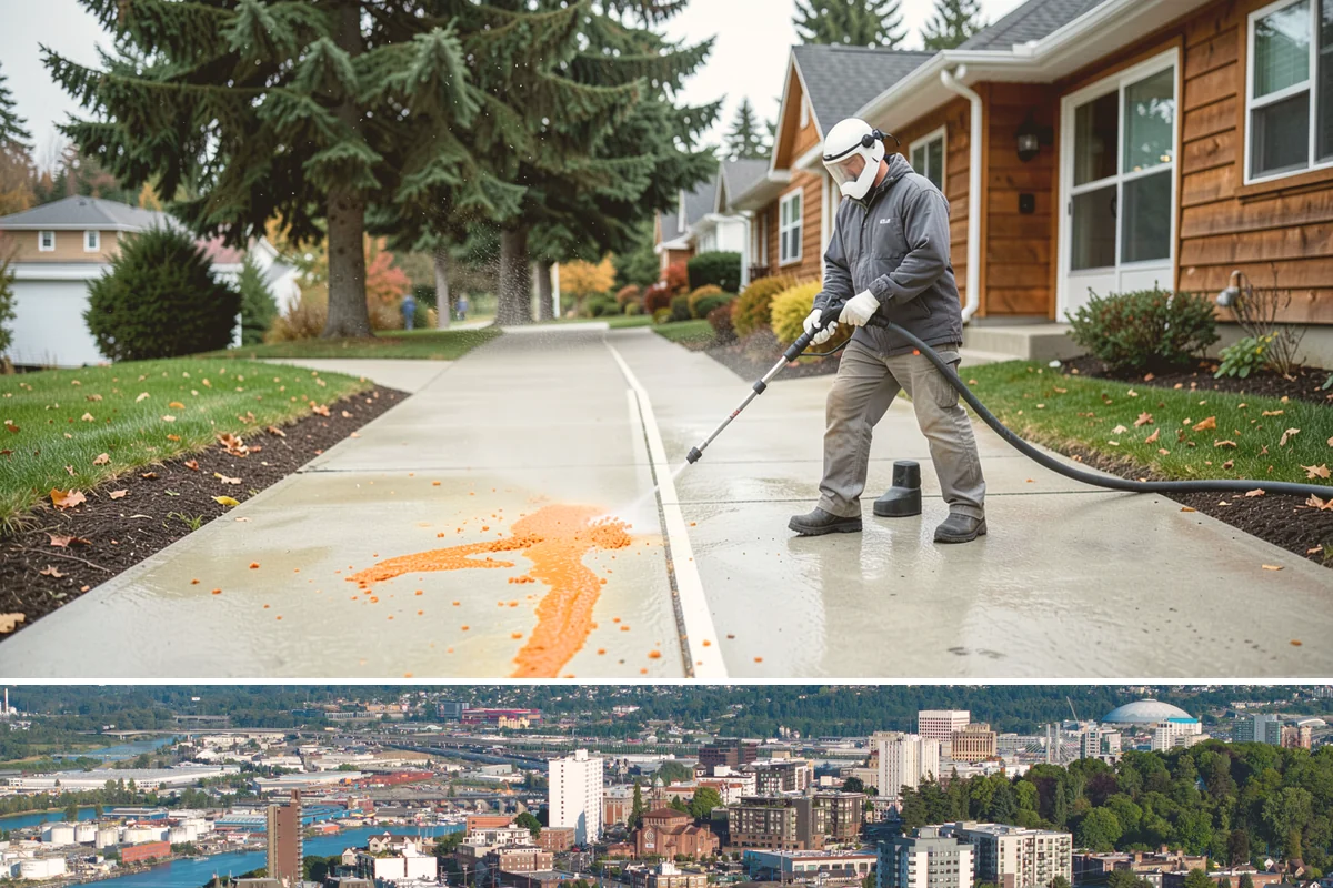 Patio Sealing Preparation in Tacoma, Pierce County, WA - Schedule sealing prep in a stable dry stretch so the surface fully dries before coating.