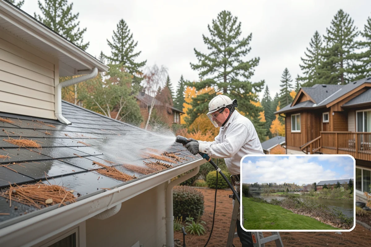 Patio Sealing Preparation in Tukwila, King County, WA - Ensures the sealer bonds to a clean surface