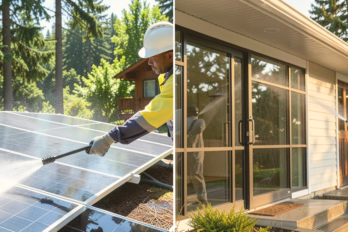 Patio Sealing in Algona, King County, WA - Clean the patio and clear organic growth and stains