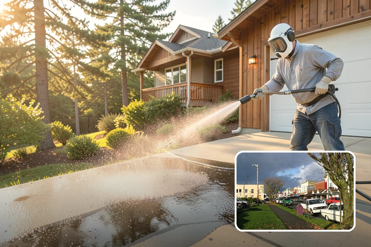 Patio Sealing in Arlington, Snohomish County, WA - Guards against food, drink, and grease staining