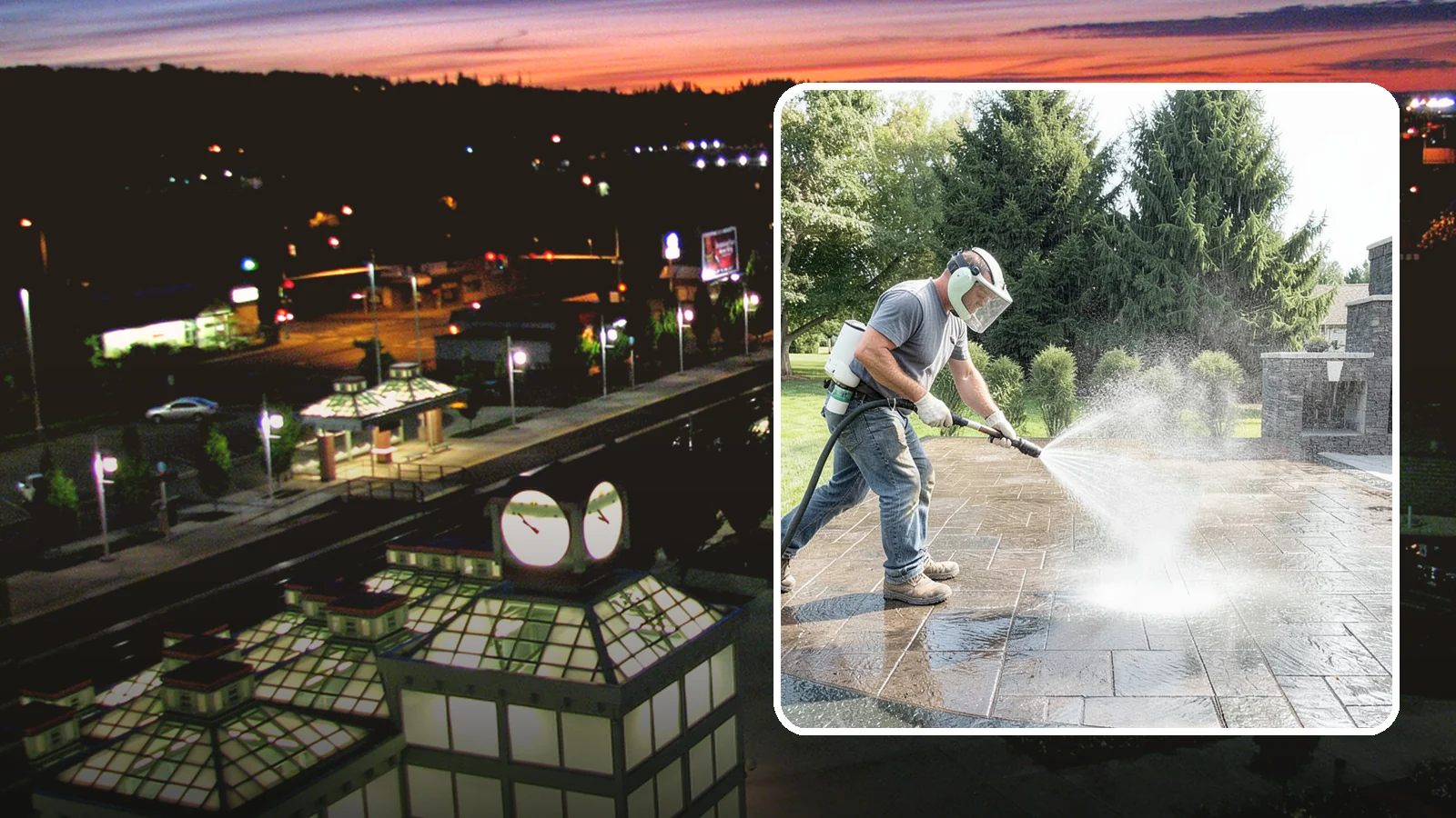 Patio Sealing in Auburn, King County, WA - Surface sealing for concrete, stone, and paver patios that protects the entertaining area from stains, moss, and Northwest...