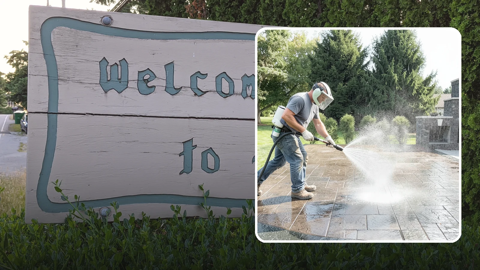 Patio Sealing in Brier, Snohomish County, WA - Surface sealing for concrete, stone, and paver patios that protects the entertaining area from stains, moss, and Northwest...
