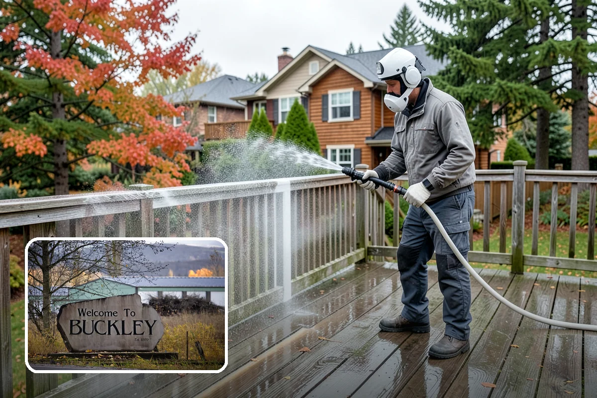 Patio Sealing in Buckley, Pierce County, WA - Guards against food, drink, and grease staining