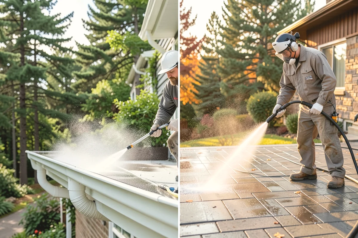 Patio Sealing in Carnation, King County, WA - Clean the patio and clear organic growth and stains
