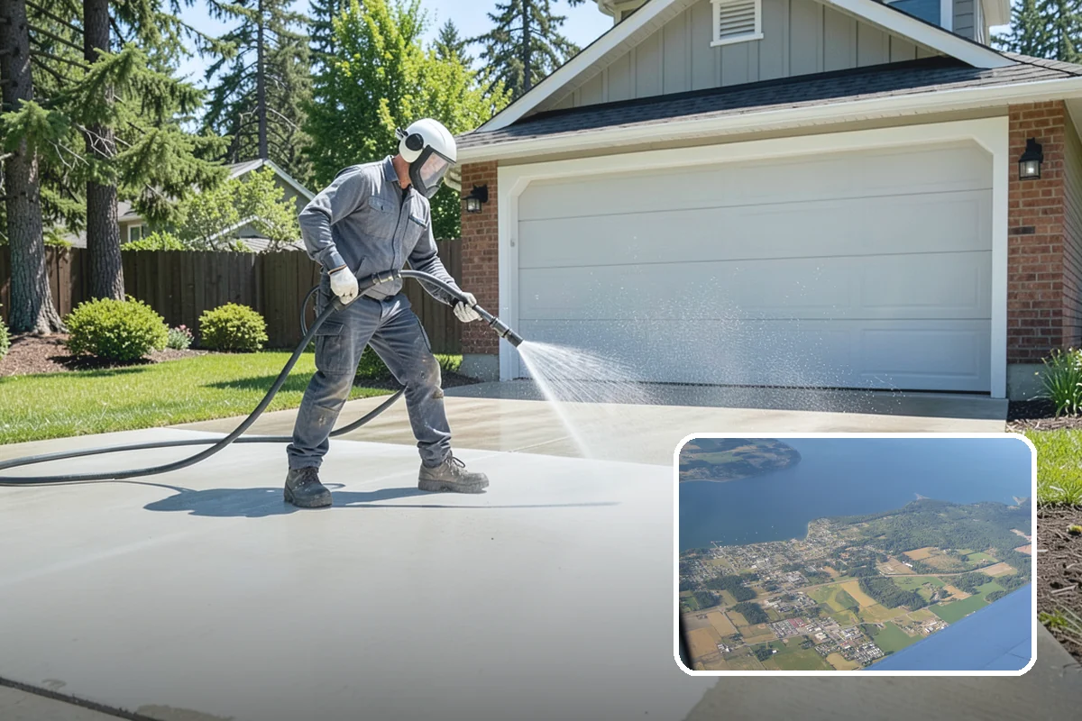 Patio Sealing in Coupeville, Island County, WA - Guards against food, drink, and grease staining