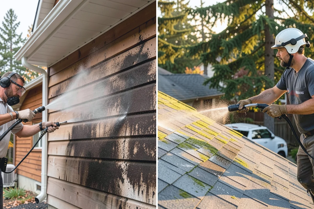 Patio Sealing in Darrington, Snohomish County, WA - Clean the patio and clear organic growth and stains