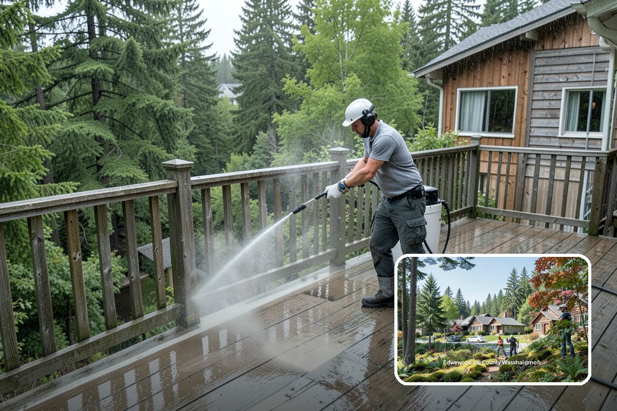 Patio Sealing in Edgewood, Pierce County, WA - Guards against food, drink, and grease staining