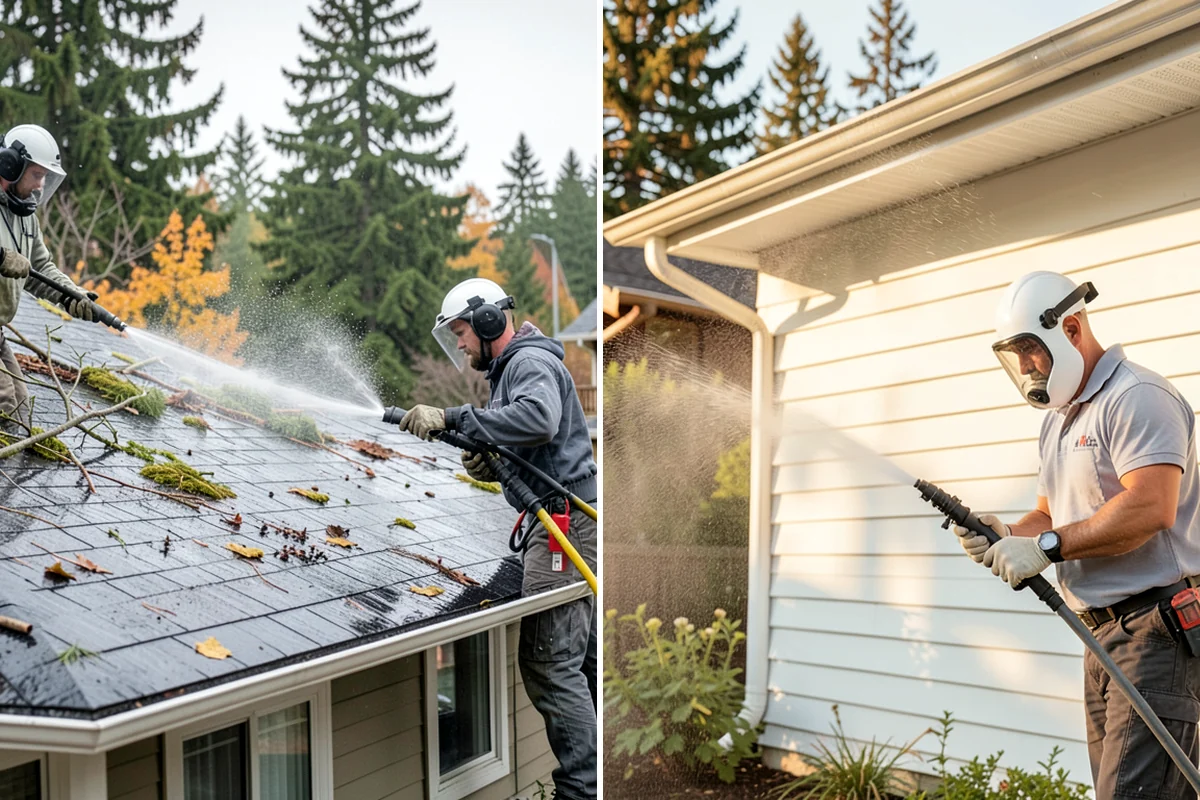 Patio Sealing in Hunts Point, King County, WA - Clean the patio and clear organic growth and stains