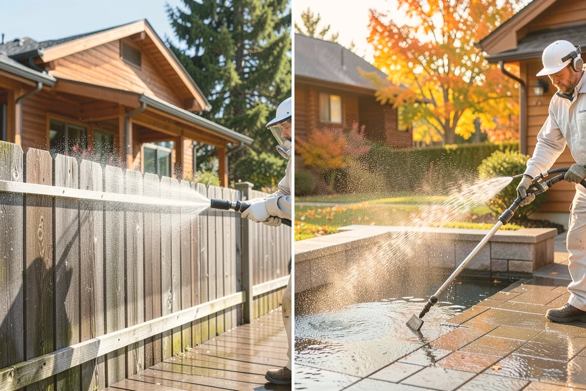 Patio Sealing in Index, Snohomish County, WA - Clean the patio and clear organic growth and stains