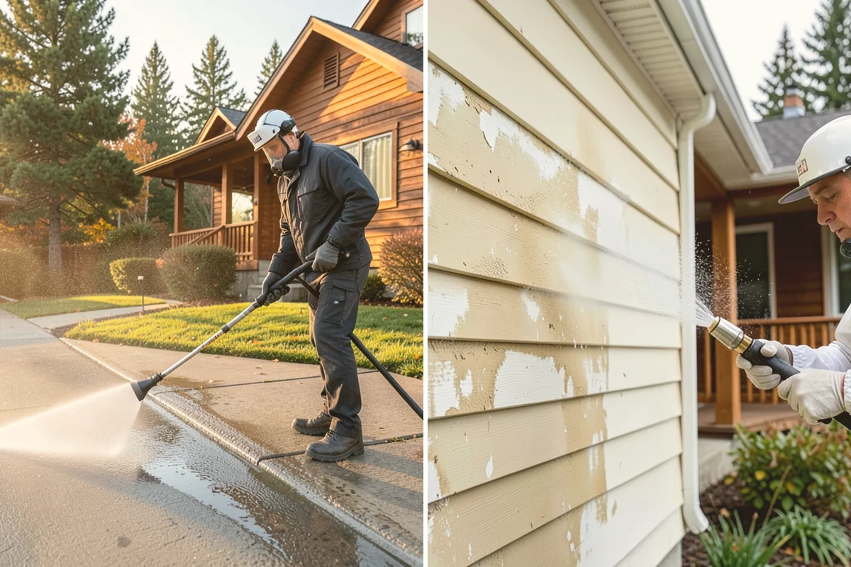 Patio Sealing in Kirkland, King County, WA - Clean the patio and clear organic growth and stains
