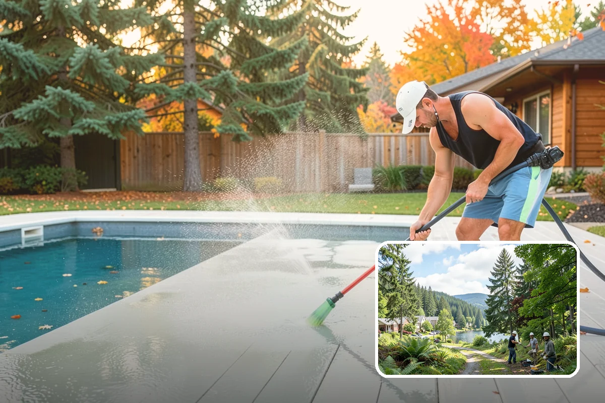Patio Sealing in Lake Forest Park, King County, WA - Guards against food, drink, and grease staining